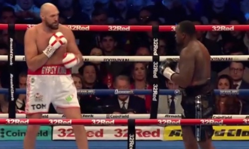 Видео боя Фьюри — Уайт с нокаутом за титул чемпиона мира WBC