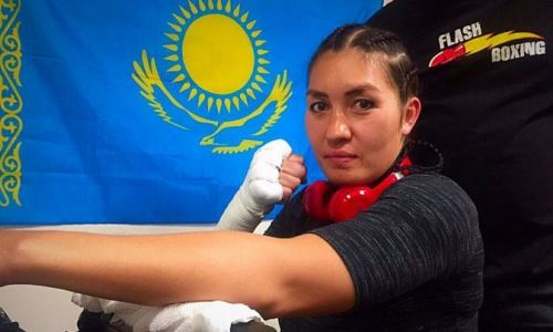 Появился официальный постер первого боя после возвращения казахстанской «Леди Спарты»