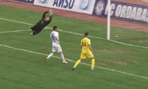 Видео гола Сергеева матча Премьер-Лиги «Ордабасы» — «Тобол»