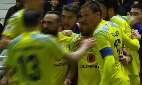 Видео гола Эуженио матча Премьер-Лиги «Тобол» — «Астана»