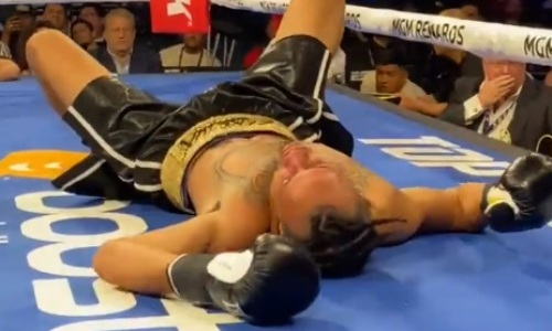 «Опасный» нокаутер из США отправил соперника спать. Видео