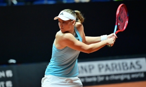 Лучшая теннисистка Казахстана выиграла матч с необычным счетом на турнире в Мадриде