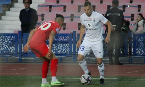 Фоторепортаж с матча Премьер-Лиги «Аксу» — «Каспий» 2:0