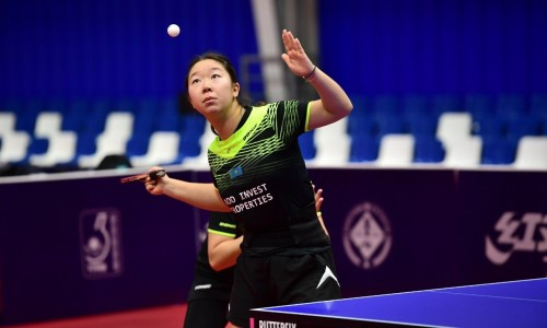 Казахстанская спортсменка выступит в представительном турнире по настольному теннису в США