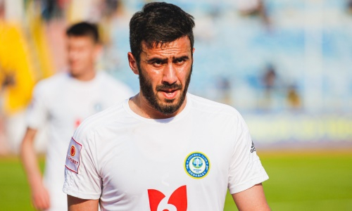 Защитник «Ордабасы» провел свой 50-й матч в Премьер-Лиге