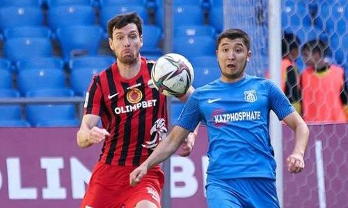 Фоторепортаж с матча Премьер-Лиги «Кызыл-Жар» — «Тараз» 1:1