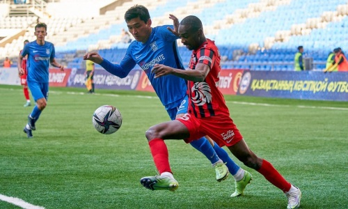 Конголезский футболист оценил первый гол за «Кызыл-Жар» в матче с «Таразом»