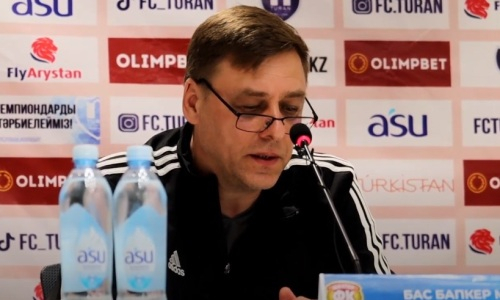 Наставник «Шахтера» назвал причину поражения «Турану» в КПЛ