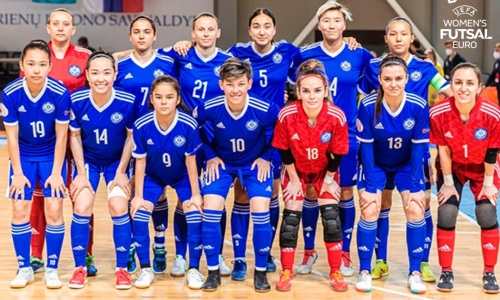 Казахстан потерпел разгромное поражение в матче отбора на женский Евро-2023 по футзалу
