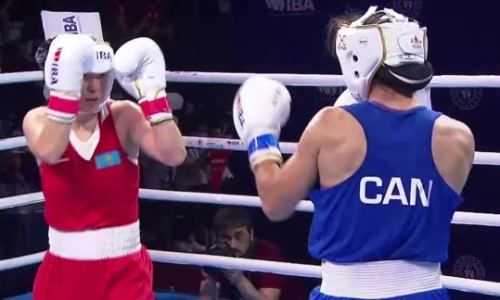 Видео «грязного» боя чемпионки мира из Казахстана на ЧМ-2022 по боксу