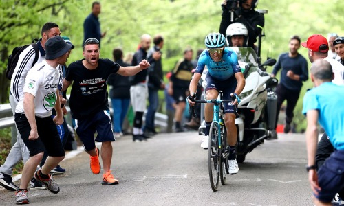 Нибали прокомментировал попадание в десятку на этапе «Джиро д’Италия»