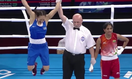 Четыре из пяти. Видео победной феерии Казахстана на женском ЧМ-2022 по боксу
