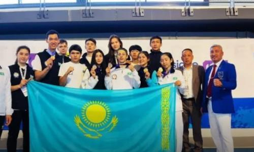 Казахстанские школьники завоевали 14 медалей на Всемирной гимназиаде