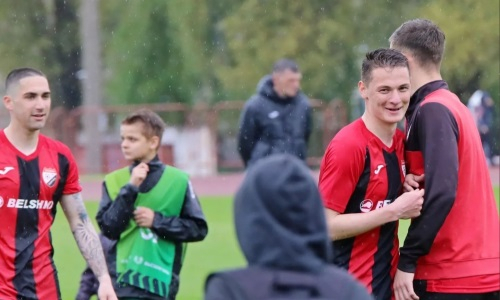 Казахстанец забил свой первый гол в сезоне за белорусский клуб 