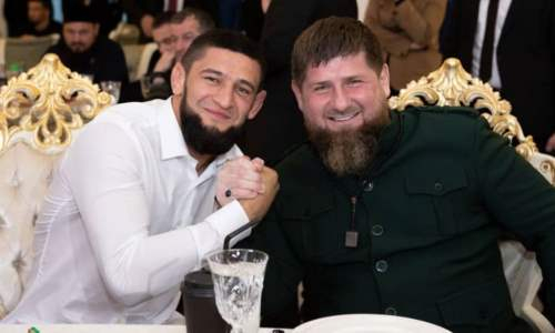 Хамзат Чимаев женился и получил сообщение от Рамзана Кадырова