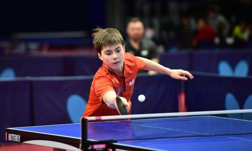 Юный казахстанец выиграл 13-ю медаль в настольном теннисе на международной арене