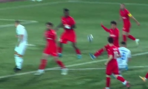 Видеообзор матча Премьер-Лиги «Аксу» — «Каспий» 2:0