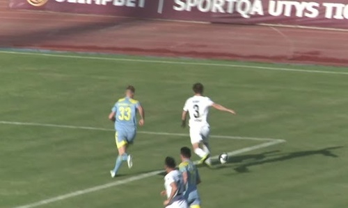 Видео гола Ньюадзи матча Премьер-Лиги «Ордабасы» — «Астана»