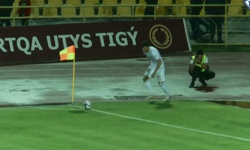 Видео гола Султанова матча Премьер-Лиги «Ордабасы» — «Аксу»