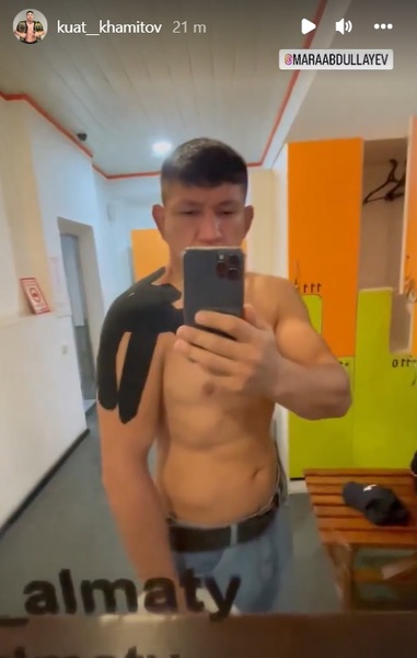 Куат Хамитов показал фото «рубки»