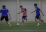 Представлен фоторепортаж с тренировки молодежной сборной Казахстана