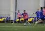 Представлен фоторепортаж с тренировки молодежной сборной Казахстана