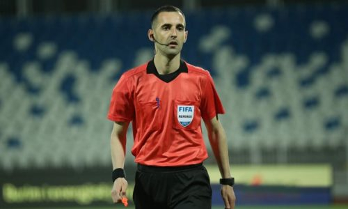 Определилась бригада арбитров матча молодежных сборных Дании и Казахстана