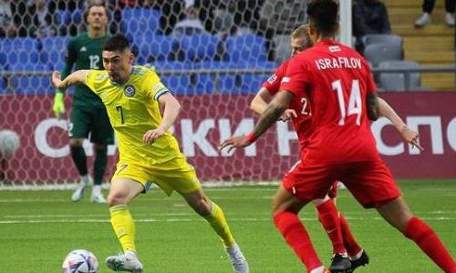 Фоторепортаж с матча Лиги наций Казахстан — Азербайджан 2:0 