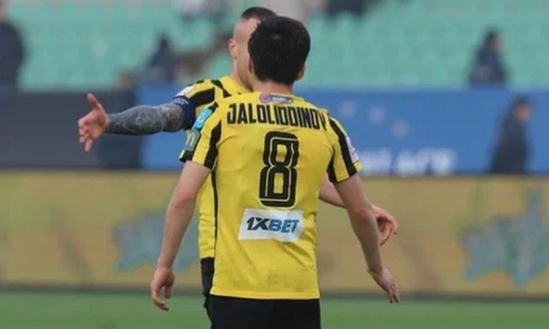 Футболист «Кайрата» забил шикарный гол за «молодежку» Узбекистана. Видео