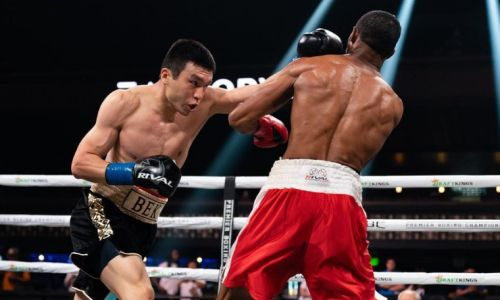Чемпион WBA из Казахстана нокаутировал американца у него на родине