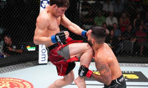 Топовый боец UFC казахстанской команды отреагировал на новую позицию в рейтинге промоушна
