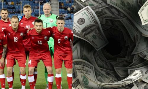 Назван размер премиальных для футболистов сборной Беларуси за победу над Казахстаном