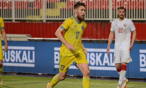 Фоторепортаж с матча Лиги наций Беларусь — Казахстан 1:1