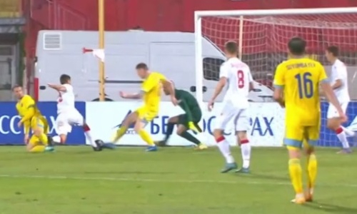 Видео голов матча Беларусь — Казахстан в Лиге наций