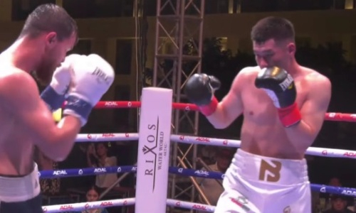 Видео победного боя Бекзада Нурдаулетова с сенсационным обидчиком Алимханулы