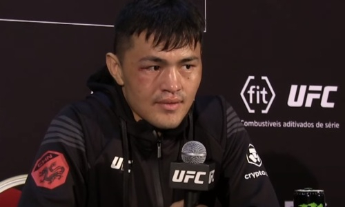 Казахский боец удивил заявлением после нокаута в дебютном бою UFC 