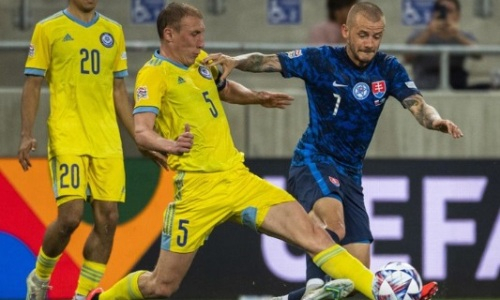 Назван победитель матча Казахстан — Словакия за первое место в группе Лиги наций