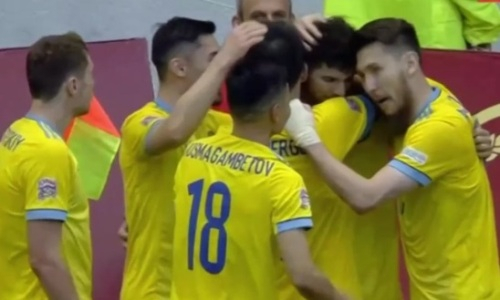 Видео всех голов сенсационного матча Казахстан — Словакия в Лиге наций