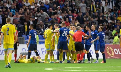 «Нефутбольные методы» сборной Казахстана против Словакии привлекли внимание в Европе