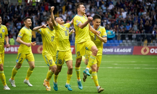 Гол футболиста сборной Казахстана в Лиге наций назвали настоящей катастрофой