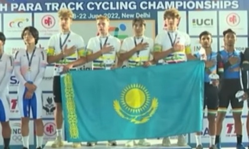 Казахстанские гонщики завоевали «золото» на чемпионате Азии среди юниоров