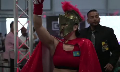 Видео полного боя Аиды Сатыбалдиновой за титул в США