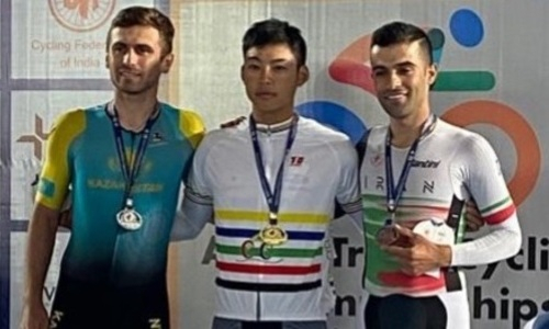 Гонщик из Казахстана выиграл «серебро» чемпионата Азии