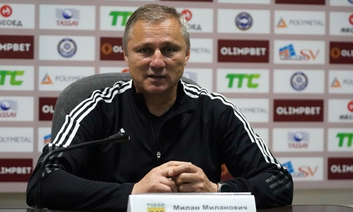 Наставник «Тобола» озвучил способ пройти команду Черчесова в Лиге Чемпионов