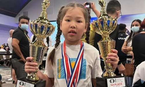 7-летняя казахстанка стала чемпионкой мира и вошла в историю