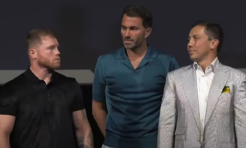 Головкин в присутствии «Канело» высказал отношение к его ненависти