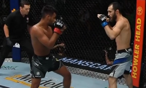 Видео полного боя Морозов — Пайва c волевой победой казахстанского бойца в UFC