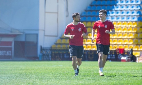 «Актобе» представил фоторепортаж с очередной тренировки