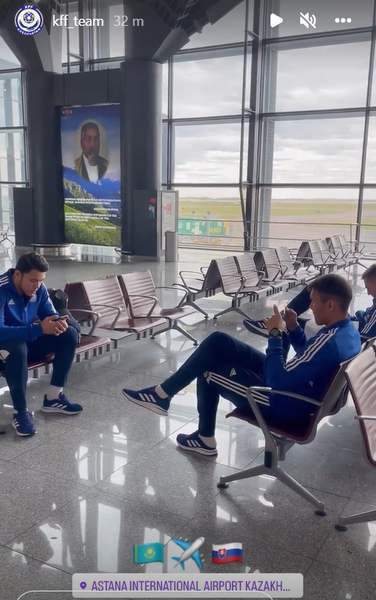 Сборная Казахстана отправилась на выездные матчи Лиги наций