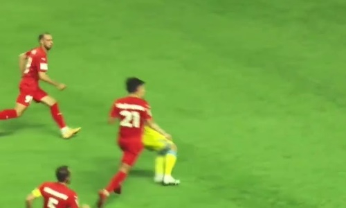 Видео гола Аймбетова матча Премьер-Лиги «Астана» — «Аксу»